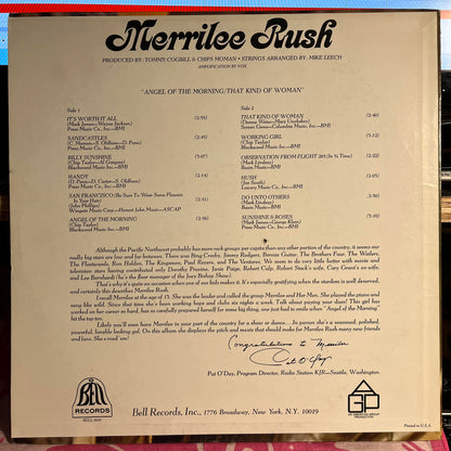 Merrilee & The Turnabouts - Angel Of The Morning *BESTWAY* | Near Mint (NM) Near Mint (NM)-