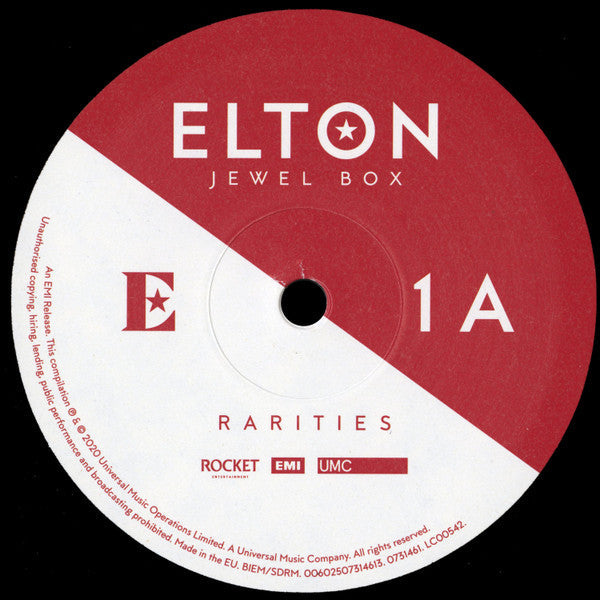Elton John - Jewel Box (Rarities & B-Sides) (3xVINYL) | Near Mint (NM) Near Mint- (NM-)-