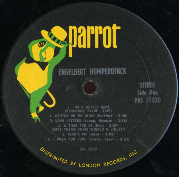 Engelbert Humperdinck - Engelbert Humperdinck *TERRE HAUTE* | Near Mint (NM) Near Mint (NM)--