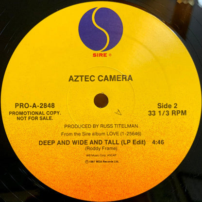 Aztec Camera - Deep And Wide And Tall | Near Mint (NM) Near Mint (NM)--