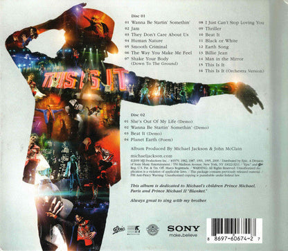 Michael Jackson - This Is It (2xCD BOOK) | Near Mint (NM) Excellent (EX)--