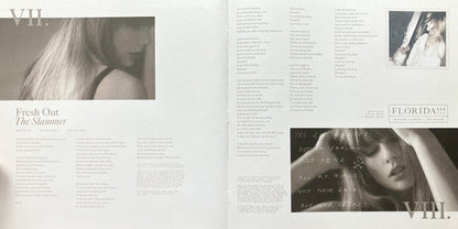 Taylor Swift - The Tortured Poets Department (2X LP) *Phantom Clear* | Near Mint (NM) Near Mint (NM)-
