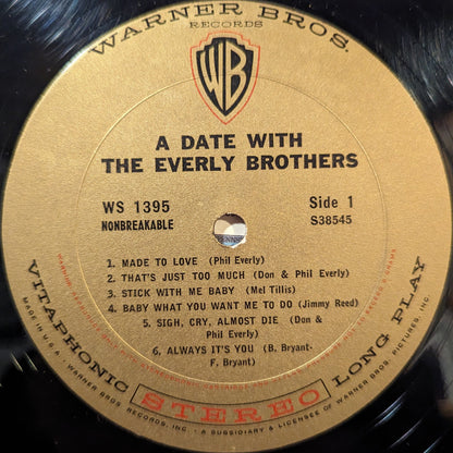 Everly Brothers - A Date With The Everly Brothers | Near Mint (NM) Near Mint (NM)-