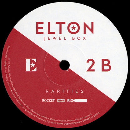 Elton John - Jewel Box (Rarities & B-Sides) (3xVINYL) | Near Mint (NM) Near Mint- (NM-)-