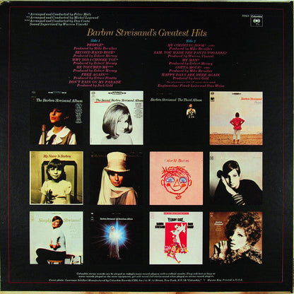 Barbra Streisand - Barbra Streisand's Greatest Hits | Near Mint (NM) Near Mint (NM)-