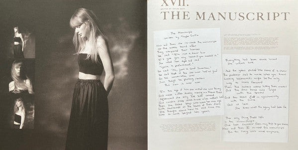 Taylor Swift - The Tortured Poets Department (2X LP) *Phantom Clear* | Near Mint (NM) Near Mint (NM)-