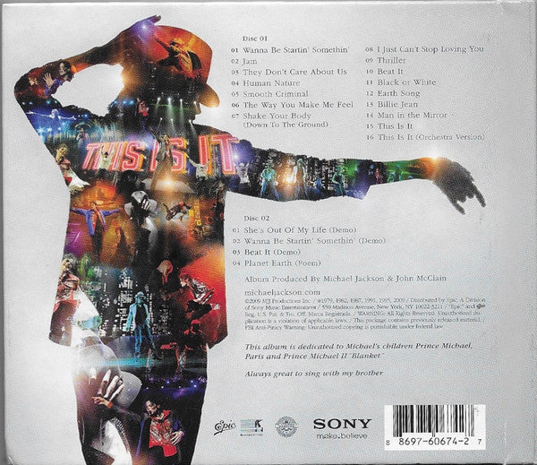 Michael Jackson - This Is It (2XCD) | Near Mint (NM or M-)--