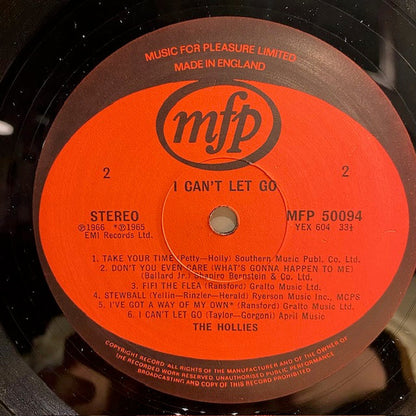 The Hollies - I Can't Let Go | Near Mint (NM) Near Mint (NM)-