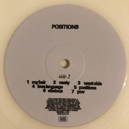 Ariana Grande - Positions (VINYL) | Near Mint (NM) Near Mint (NM)-