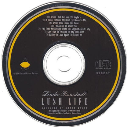 Linda Ronstadt - Lush Life (CD) | Near Mint (NM) Near Mint (NM)--