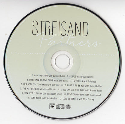 Barbra Streisand - Partners (2xCD) | Near Mint (NM) Near Mint (NM)--