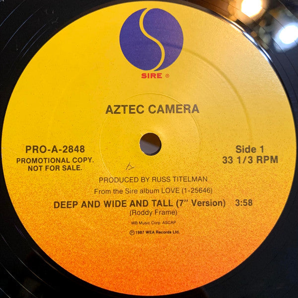 Aztec Camera - Deep And Wide And Tall | Near Mint (NM) Near Mint (NM)--
