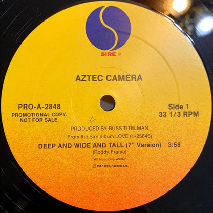 Aztec Camera - Deep And Wide And Tall | Near Mint (NM) Near Mint (NM)--