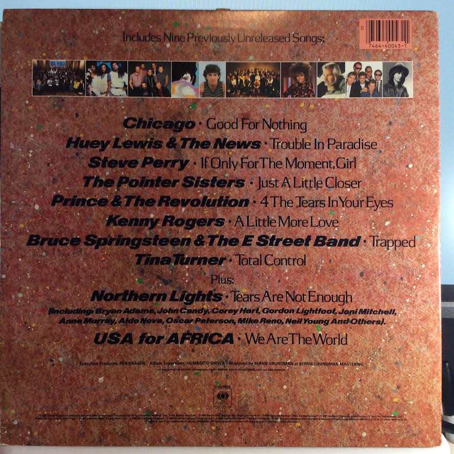 USA For Africa - We Are The World (VINYL) | Near Mint (NM) Near Mint (NM)-