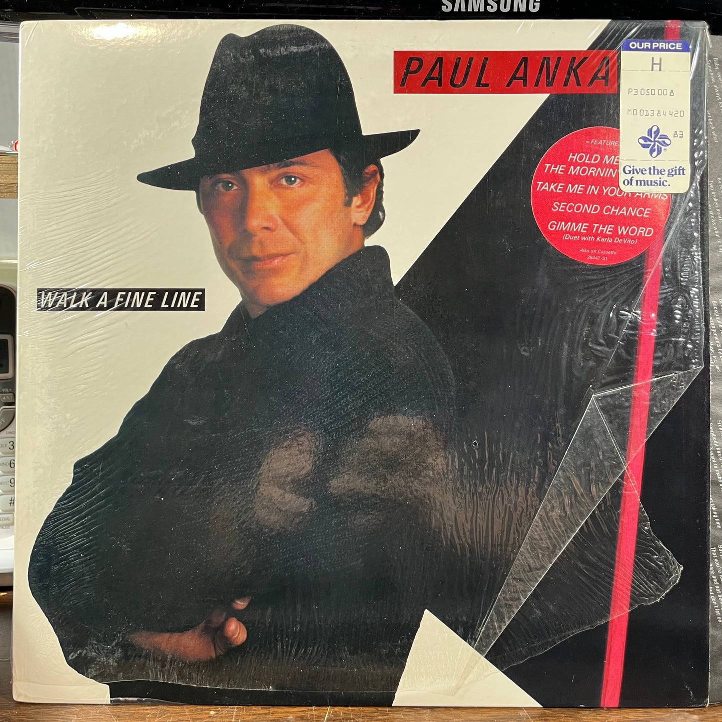 Paul Anka - Walk A Fine Line (LP) | Near Mint (NM) Near Mint (NM)--