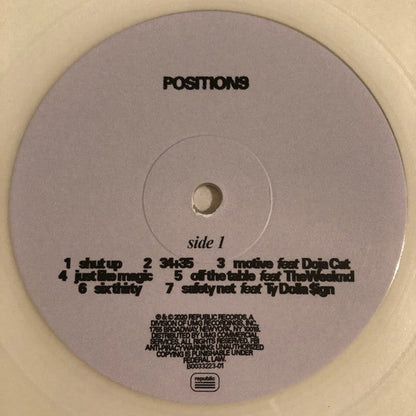 Ariana Grande - Positions (VINYL) | Near Mint (NM) Near Mint (NM)-