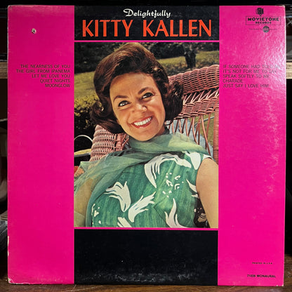 Kitty Kallen - Delightfully Kitty Kallen (VINYL) | Very Good Plus (VG+) Very Good Plus Plus (VG++)--