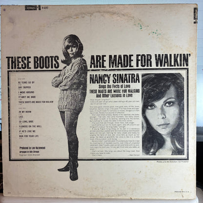 Nancy Sinatra - Boots (VINYL) | Very Good Plus (VG+)-