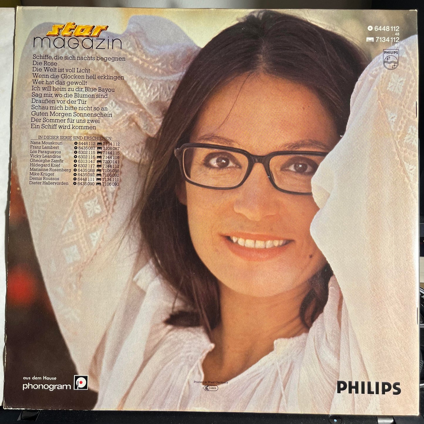 Nana Mouskouri - Star Magazin *GERMANY* | Very Good Plus (VG+) Excellent (EX)--