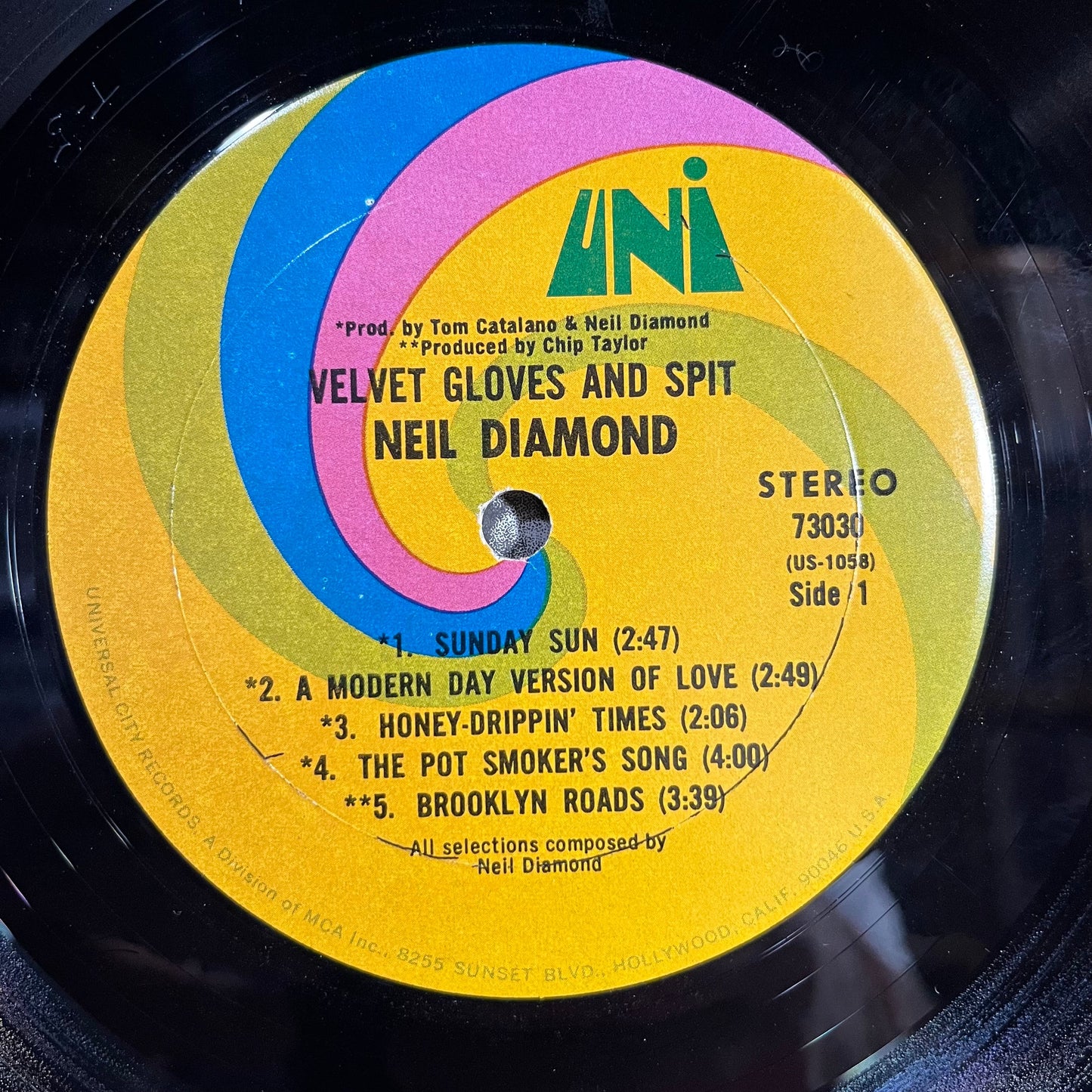 Neil Diamond - Velvet Gloves And Spit *MONARCH* | Very Good Plus (VG+) Excellent (EX)--
