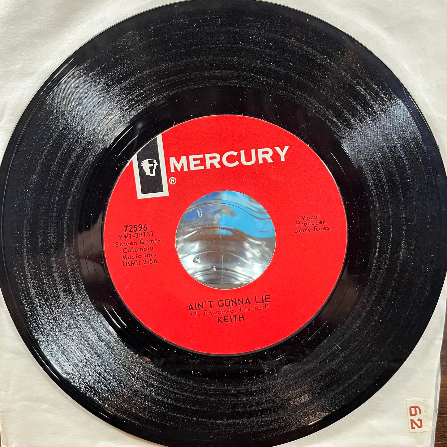 Keith (2) - Ain't Gonna Lie / Our Love Started All Over Again (7" VINYL) | Generic--