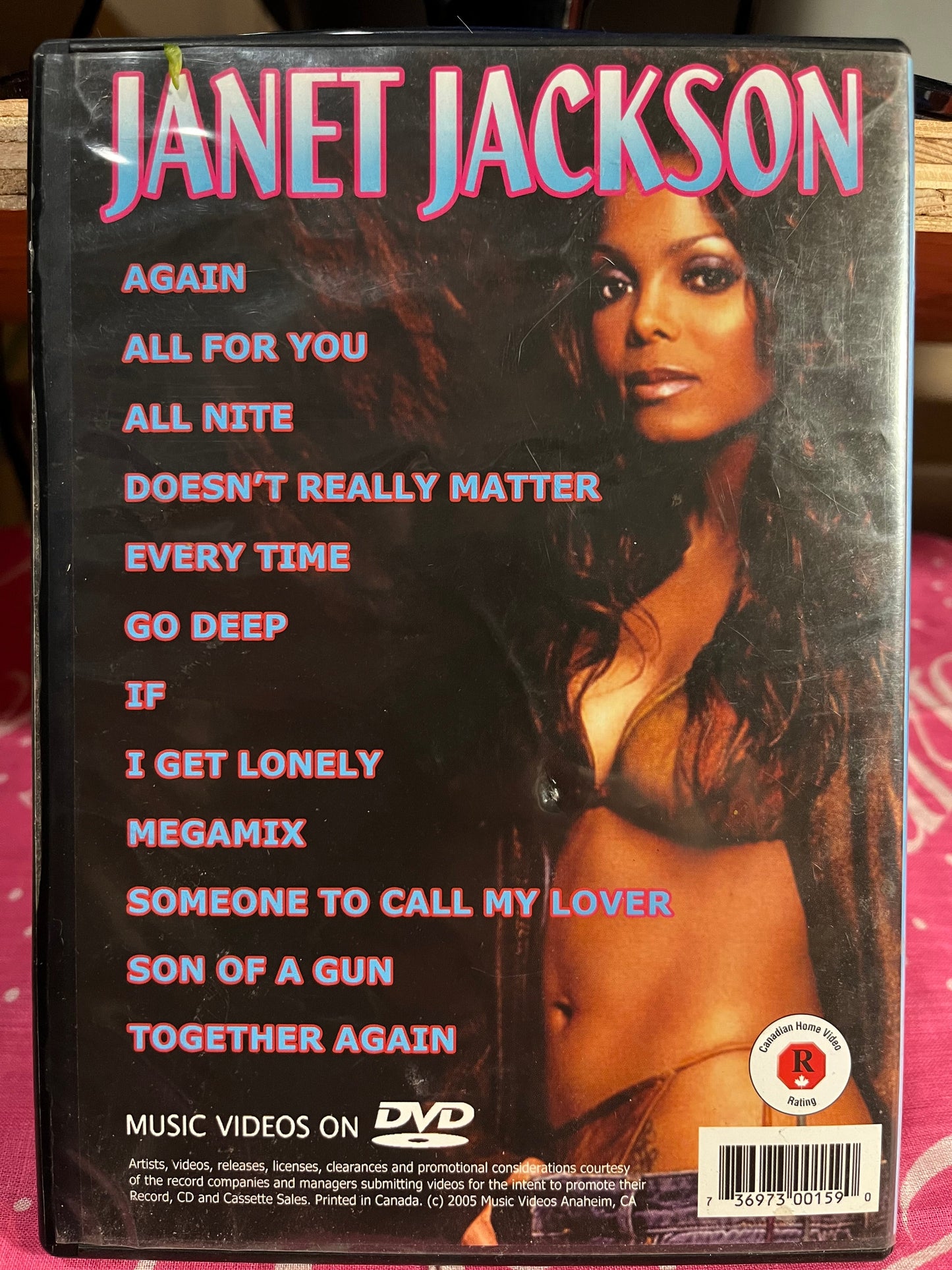 Janet Jackson - The Best Music Videos *DVD* | Very Good Plus (VG+) Very Good Plus (VG+)--