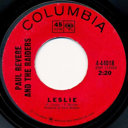 Paul Revere & The Raiders - Ups And Downs / Leslie | Very Good (VG)--