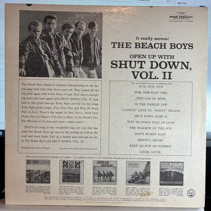 The Beach Boys - Shut Down Volume 2 (VINYL) | Very Good (VG) Excellent (EX)--