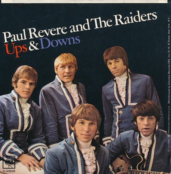 Paul Revere & The Raiders - Ups And Downs / Leslie | Very Good (VG)--
