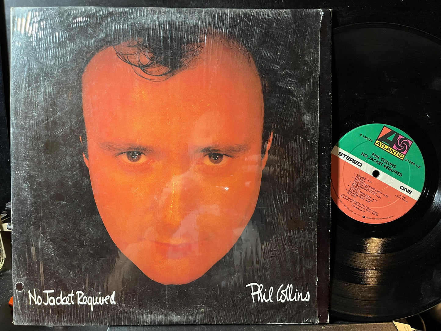 Phil Collins - No Jacket Required (VINYL) | Very Good (VG) Near Mint (NM)--