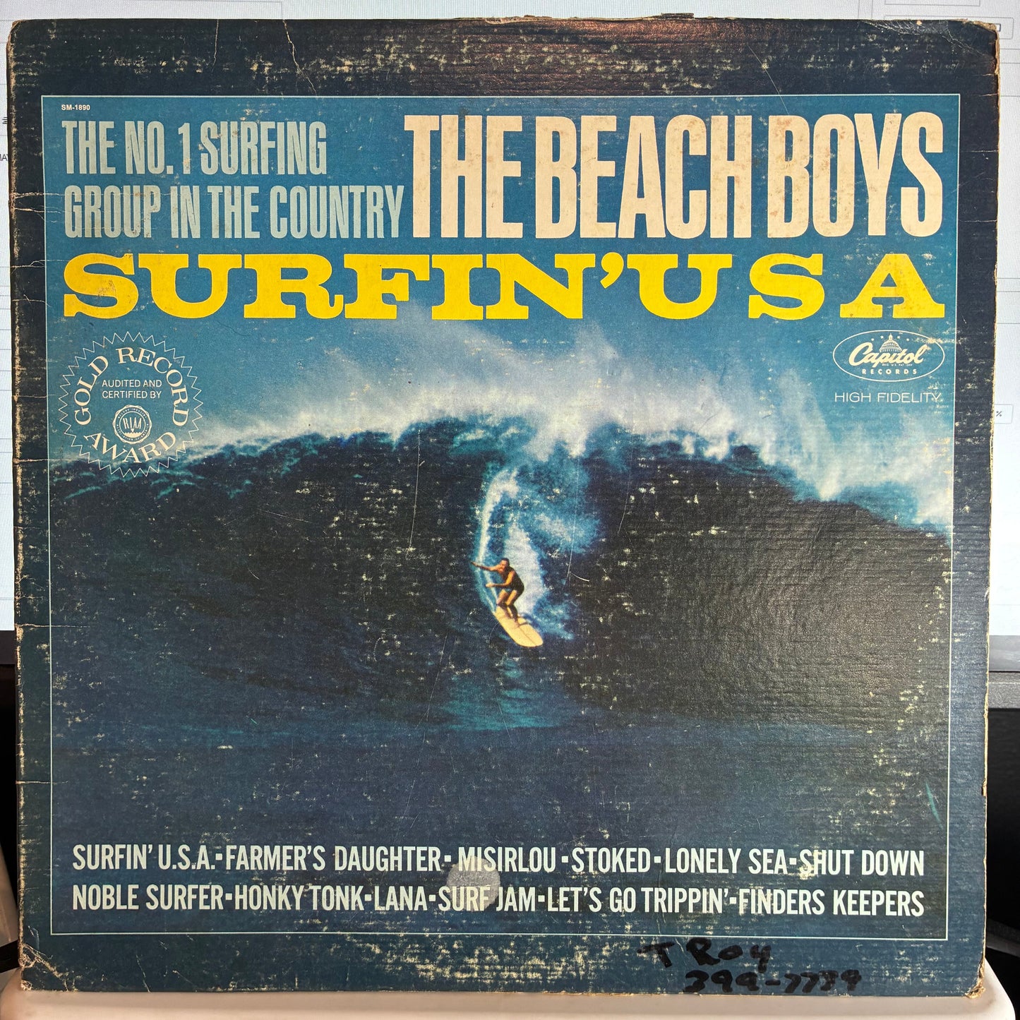 The Beach Boys - Surfin' USA (VINYL) | Very Good (VG) Very Good (VG)-