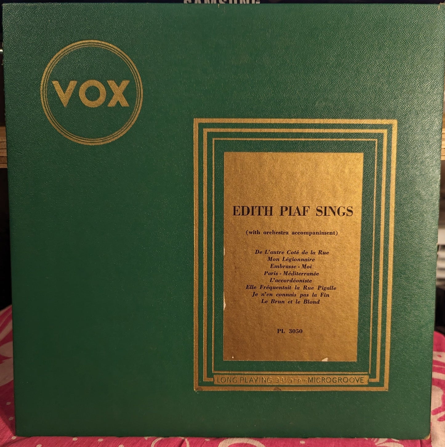 Edith Piaf - Edith Piaf Sings | Very Good (VG) Excellent (EX)--