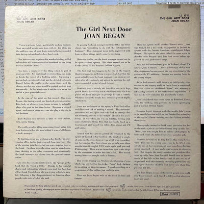 Joan Regan - Just Joan / The Girl Next Door (VINYL) | Very Good (VG) Excellent (EX)--