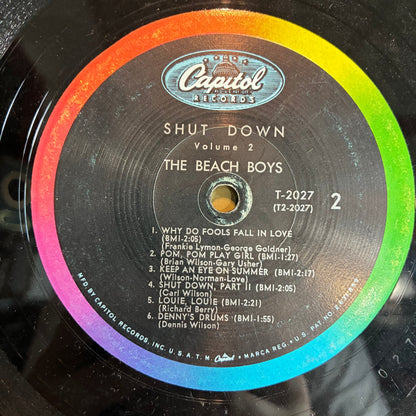 The Beach Boys - Shut Down Volume 2 (VINYL) | Very Good (VG) Excellent (EX)--