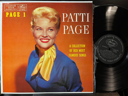 Patti Page - Page 1 - A Collection Of Her Most Famous Songs (VINYL LP) | Excellent (EX) Near Mint (NM)--