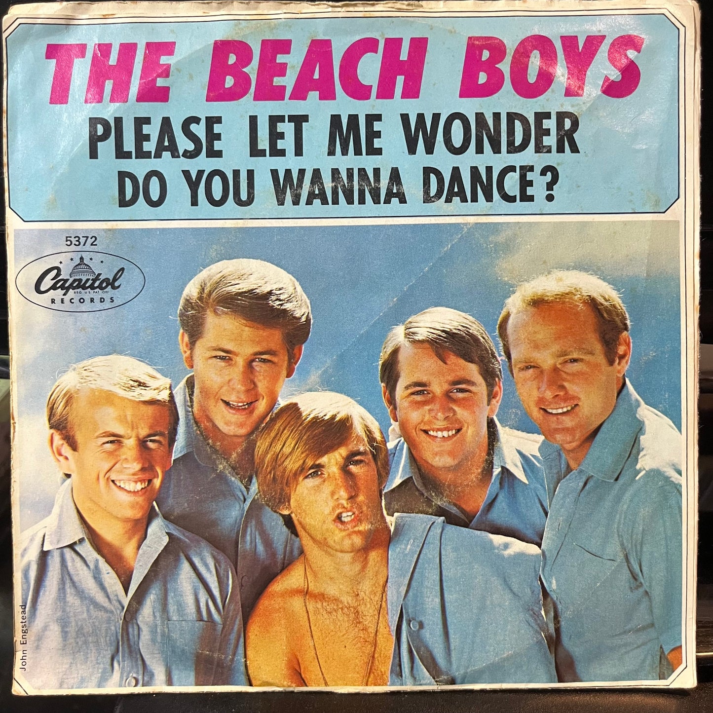 The Beach Boys - Do You Wanna Dance? / Please Let Me Wonder (VINYL 7") | Very Good (VG) Very Good Plus (VG+)--