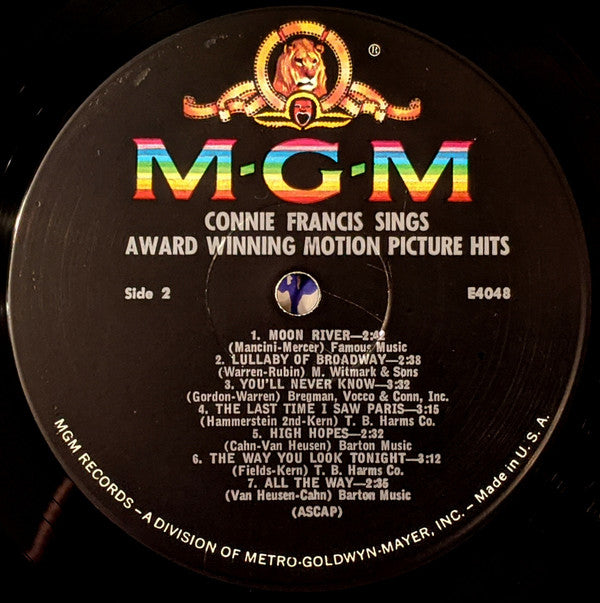 Sings Award Winning Motion Picture Hits (VINYL) | Mint (M) Near Mint (NM)-