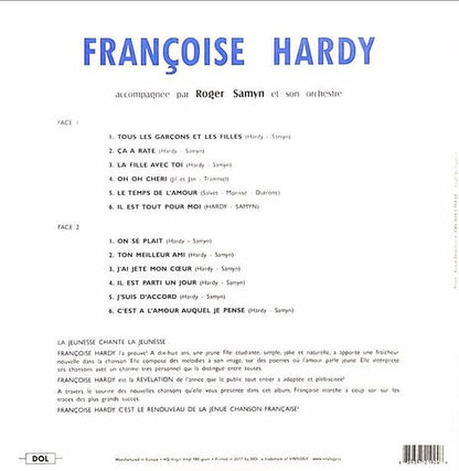 Françoise Hardy Françoise Hardy LP Mint (M) Mint (M)-