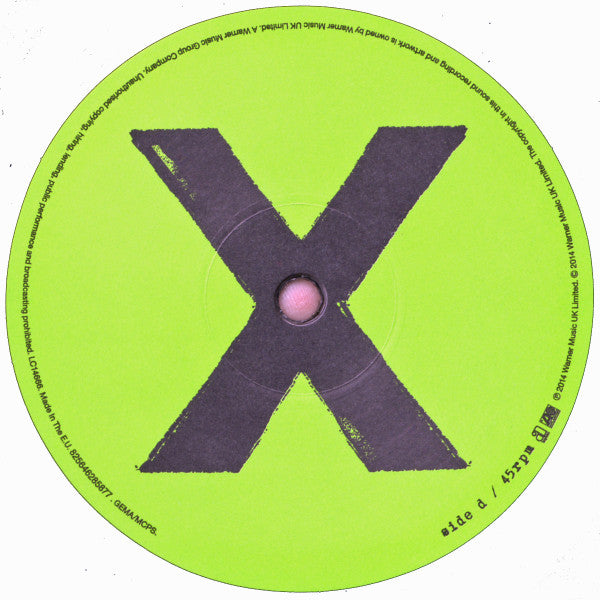 Ed Sheeran - X | Mint (M) Mint (M)-