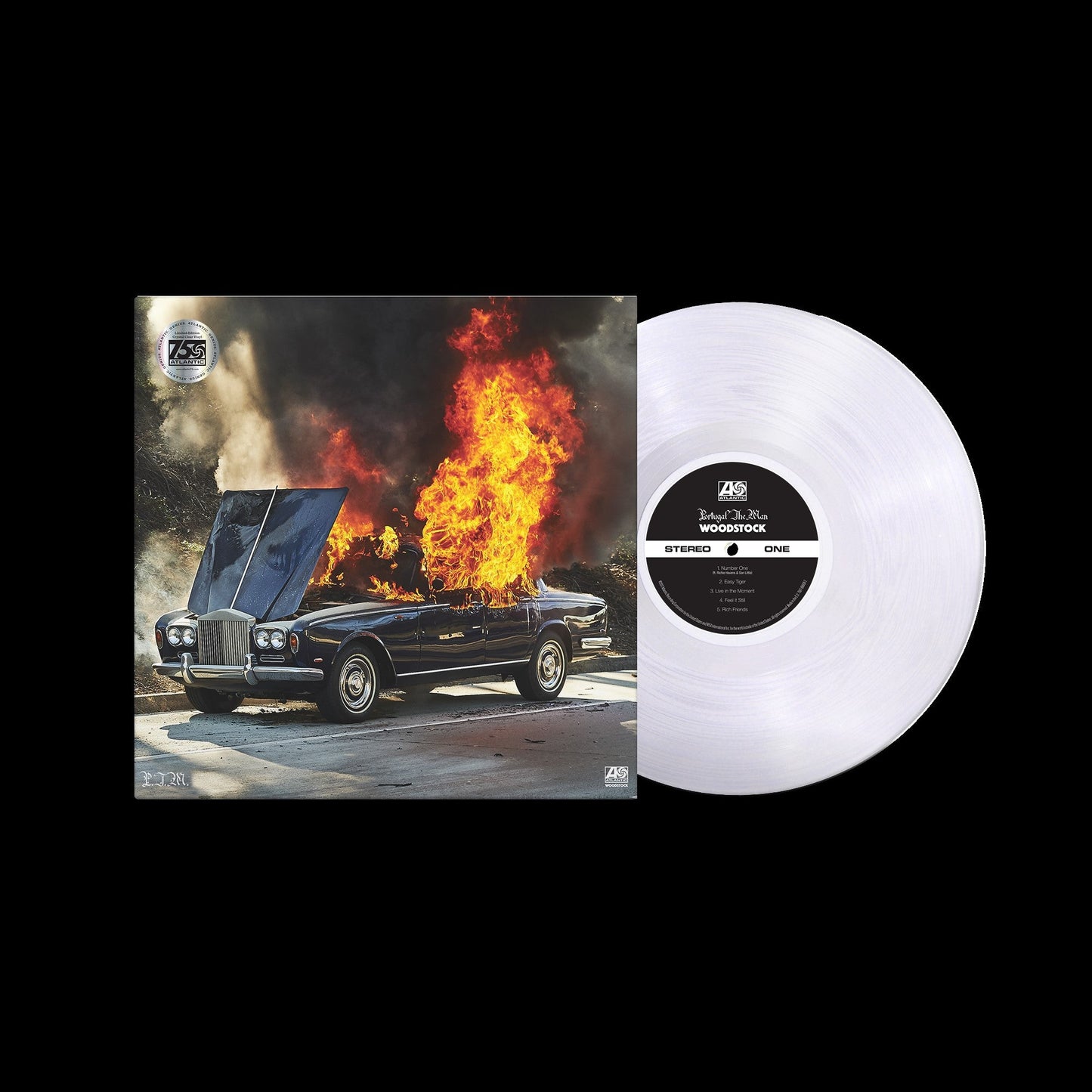 Portugal. The Man - Woodstock (ROCKTOBER Clear Vinyl) | Mint (M) Mint (M)-