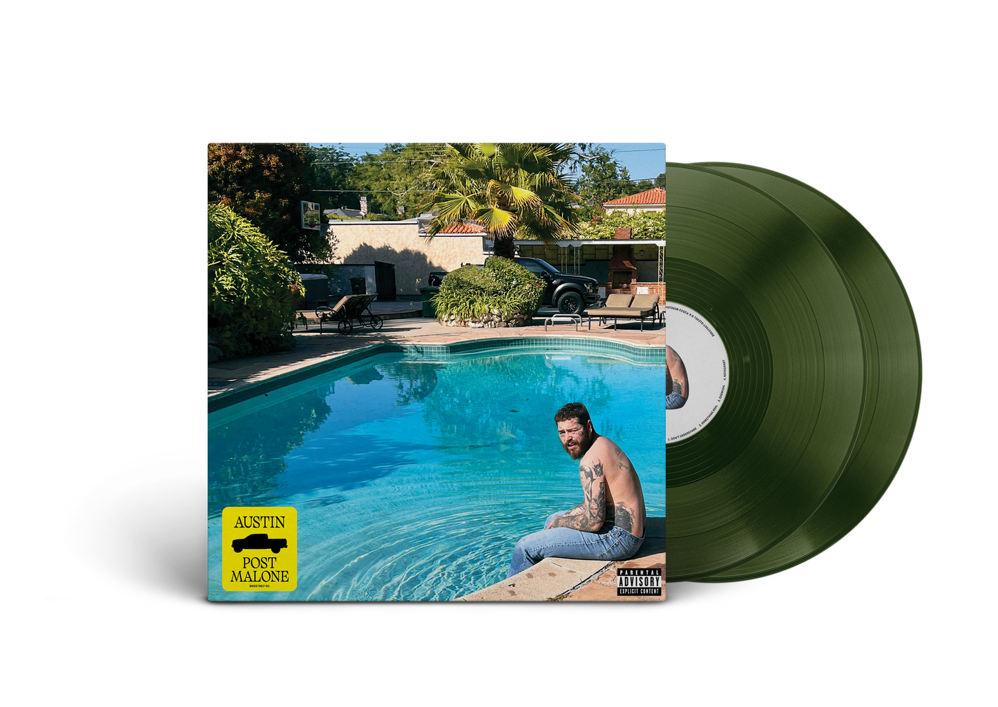 Post Malone - Austin [Forest Green 2 LP] | Mint (M) Mint (M)-