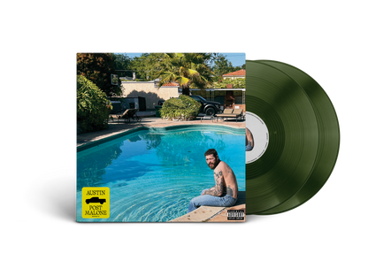 Post Malone - Austin [Forest Green 2 LP] | Mint (M) Mint (M)-
