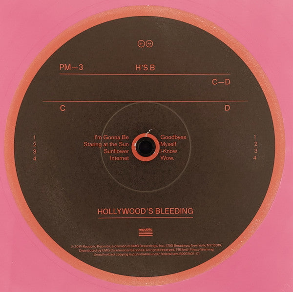 Post Malone - Hollywood's Bleeding | Mint (M) Mint (M)-