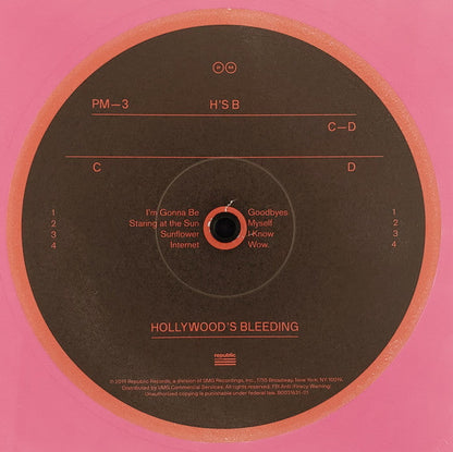 Post Malone - Hollywood's Bleeding | Mint (M) Mint (M)-