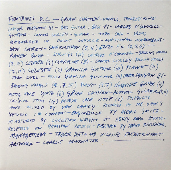 Fontaines D.C. - A Hero's Death (VINYL) | Mint (M) Mint (M)-