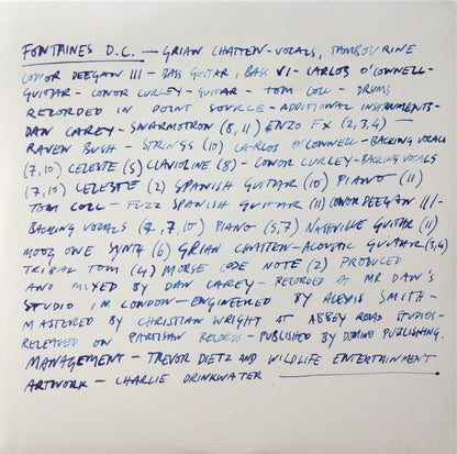 Fontaines D.C. - A Hero's Death (VINYL) | Mint (M) Mint (M)-