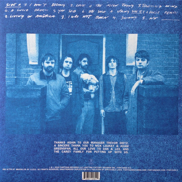 Fontaines D.C. - A Hero's Death (VINYL) | Mint (M) Mint (M)-