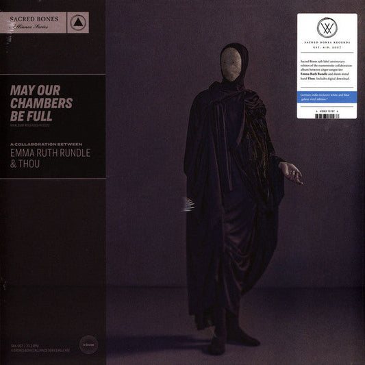 Emma Ruth Rundle - May Our Chambers Be Full (WHITE & BLUE GALAXY VINYL LP Sacred Bones SBA-007) | NEW-