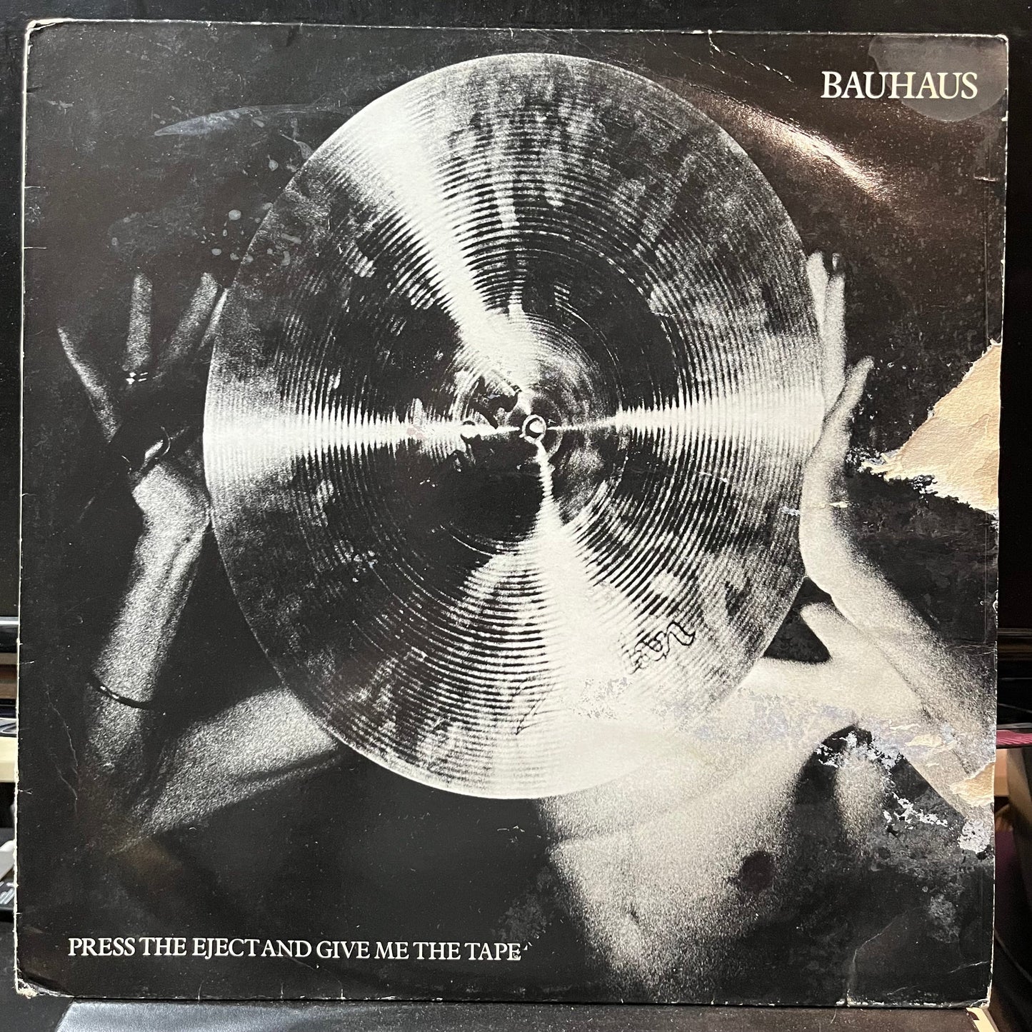 Bauhaus - Press The Eject And Give Me The Tape (VINYL LP BEGGARS BANQUET BBL 38 1988) | USED Very Good Plus (VG+) Very Good (VG)--