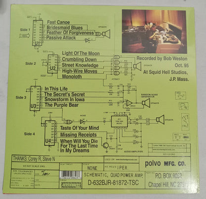 Polvo - Exploded Drawing (AQUA VINYL 2LP) |-